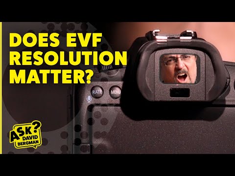Does EVF Resolution Matter? | Ask David Bergman