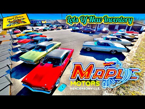 Classic American Muscle Cars Maple Motors Inventory Update 12/15/25 Hotrods Forsale Deals Oldschool