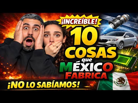 😱 10 cosas que NO sabíamos que MÉXICO fabrica (nos dejó en shock) 🇲🇽