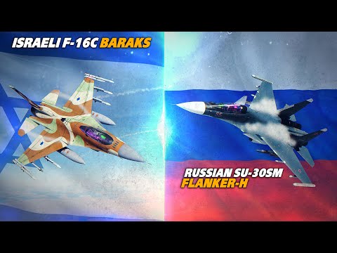 Su-30SM Flanker-H Vs F-16C Viper | BVR | SEAD | Digital Combat Simulator | DCS |