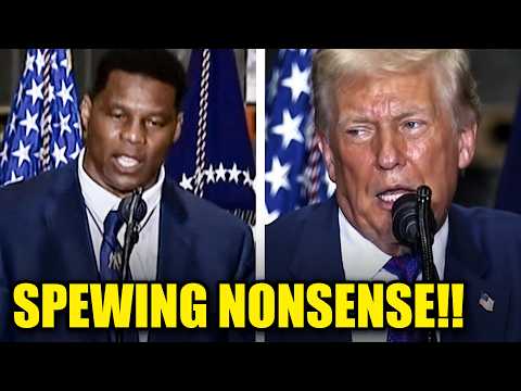Trump Rally Goes HORRIBLY WRONG As Herschel Walker Rambles Onstage