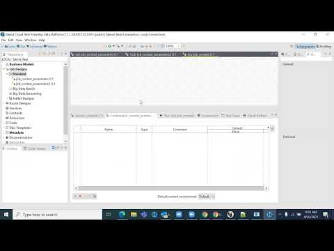 1.Talend Context Parameters