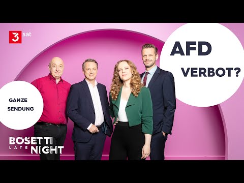 AfD-Verbot – ja oder nein? | BOSETTI LATE NIGHT mit Nikolaus Blome, Florian Schroeder & Horst Evers