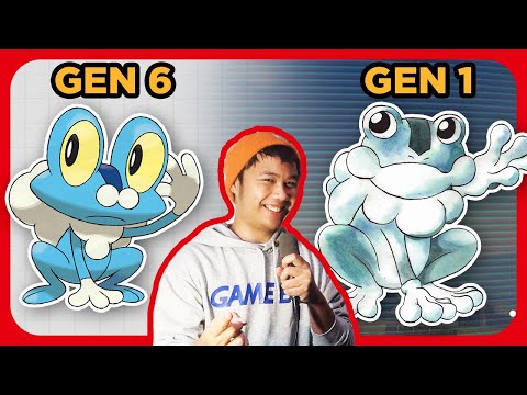 Redesigning The Kalos Starters As Gen 1 Pokemon