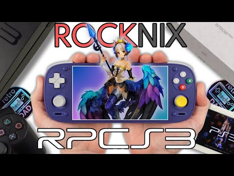PLAYSTATION 3 ON Retroid Pocket 5 and Mini! RPCS3 with ROCKNIX // Setup Guide & Gameplay Showcase!