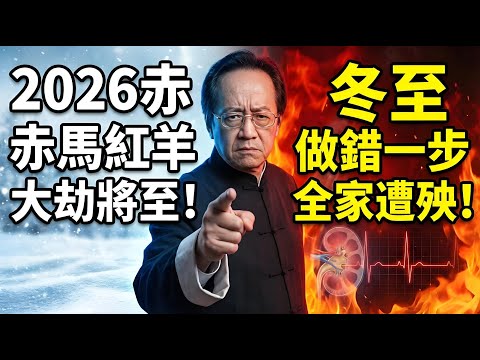 2026赤馬紅羊大劫將至！今年冬至是最後一道護城河，這6件事打死不能做，做錯一步全家遭殃！#倪海廈 #國學 #中醫養生 #易經  #風水