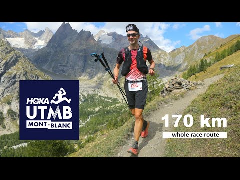 UTMB 170km whole race - Chamonix