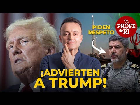 “¡CON PUÑO FIRME!”: TRUMP RECULA ANTE ADVERTENCIA IRANÍ A EEUU