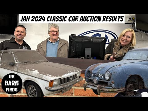 Classic Car Auction Results | Anglia Car Auctions Classic Car Sale January 2024