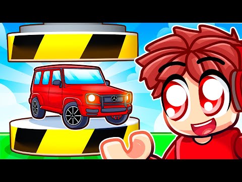 Spending $100,000 on CAR CRUSHER 2 in Roblox!