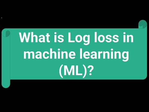 What is Log loss in machine learning|| How to calculate log loss in ML?
