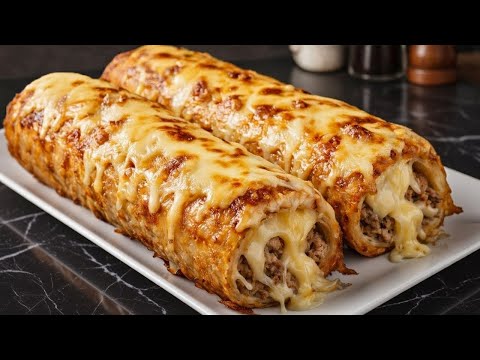 😋 The most delicious potatoes meatloaf ever! Simple, satisfying, and always a hit!