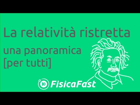 La relatività ristretta - una panoramica [per tutti]