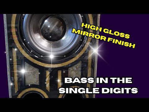 Building a Big Beautiful 18 inch home theater subwoofer (high gloss mirror finish) Part 2
