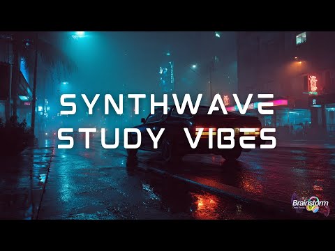 Synthwave Study Music   Retro Vibes for Deep Focus & Concentration