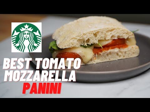 Make Starbucks Tomato and Mozzarella Panini | #learnwithsean