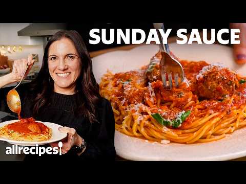 How to Make Sunday Sauce & Meatballs | Allrecipes