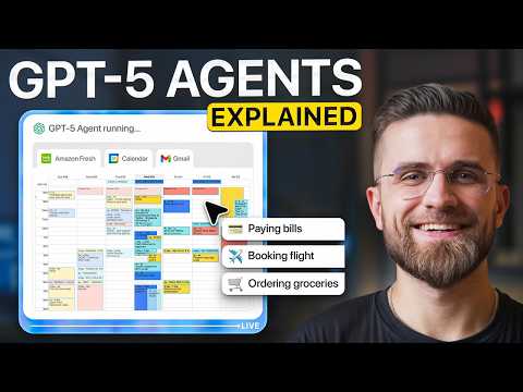 NEW ChatGPT Agents Explained — Stop Googling, Start Delegating!