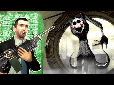 Hiding from FNAF During a BANK HEIST! (Garry's Mod)