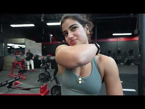 SARA FINALLY WORKS OUT...