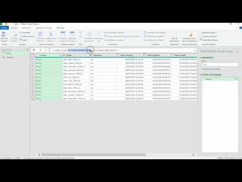 Paramètre Power Query avec un chemin automatique