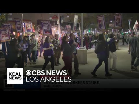 Thousands of Los Angeles County workers begin strike over contract negotiations