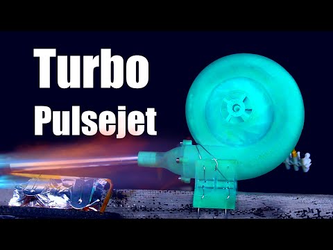 TurboCharged PulseJet Engine (3D Printed)