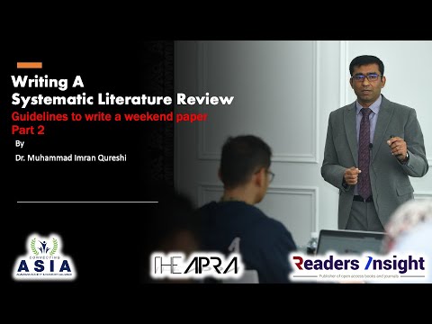 Writing A Systematic Literature Review (Part 2)