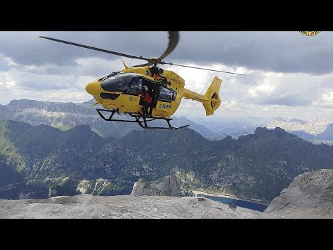 Italy avalanche: 'Up to 15 missing' on Dolomites glacier as search resumes after deadly ice fall