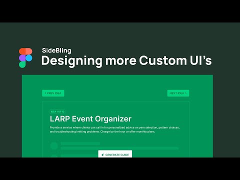 Designing Custom Layouts in Figma for MCP - SideBling