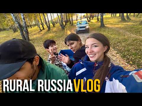 My Russian Family Visited My Siberian Village… 😱 in LOVE With Rural Life! ❤️