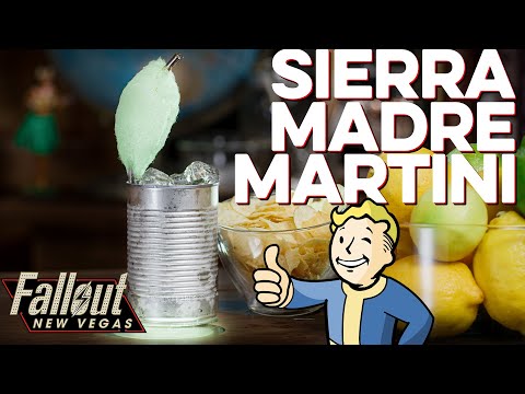 Sierra Madre Martini from Fallout: New Vegas Dead Money | How to Drink