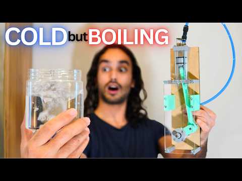 Boiling Water At Room Temperature? | 3D Printed Vacuum Pump