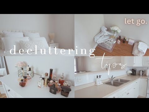 Let go of things, stop wasting money, organize your life 🧺10 DECLUTTERING TIPS Home, Perfume & more