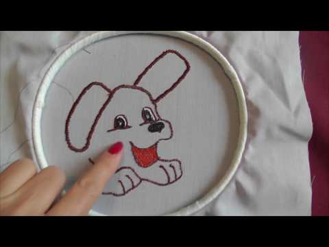 Осваиваем вышивку на простой швейной машинке