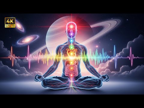 432Hz + 963Hz + 528Hz | The Deepest Healing Frequency: Whole Body Regeneration, Stress Reduction