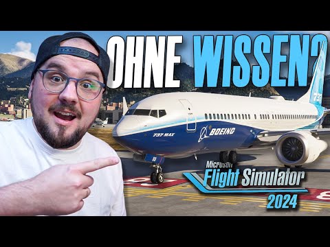 KLAPPT DAS? Die 737 Max ohne Vorkenntnisse fliegen? Mein Probeflug im Karriere Modus vom MSFS 2024