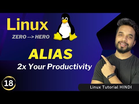 ALIAS in Linux To Boost your Productivity [HINDI] | MPrashant
