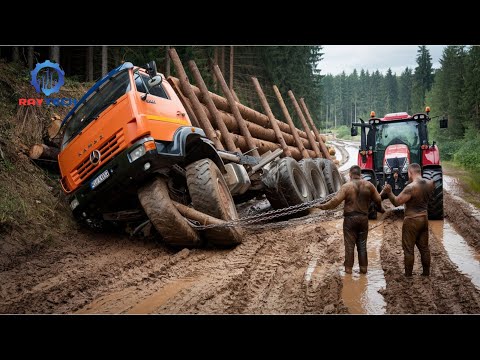 Dumme Fahrerfehler, die Sie schockieren werden, und gefährliche schwere Geräte