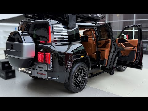2025 BYD YangWang U8 - Luxury High-end PHEV SUV detailed Exterior and interior Walk-around 4k