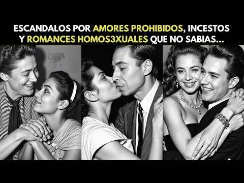 5 ROMANCES PROHIBIDOS que ESCANDALIZARON el Cine de Oro Mexicano