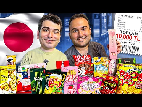 JAPONYA'nın PAHALI ABUR CUBURLARINI DENEDİK !! 🇯🇵 @muratabigf