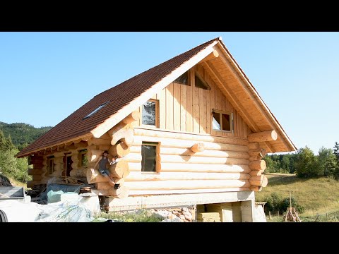 From Start to Finish: Timelapse of Building Our Dream Log Cabin