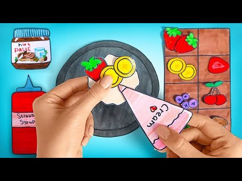 Yummy Paper Treats – Candy and Pancakes || EASY FUN CRAFTS! 🥞🎨