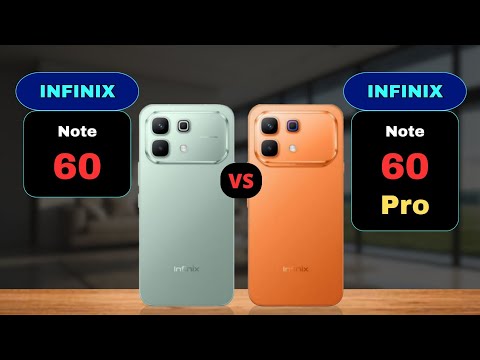 Infinix Note 60 vs Infinix Note 60 Pro