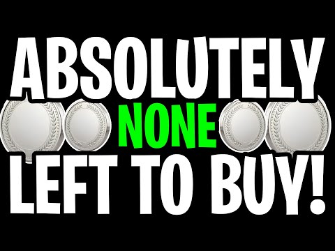 The Entire Silver Supply Almost GONE On All Exchanges...