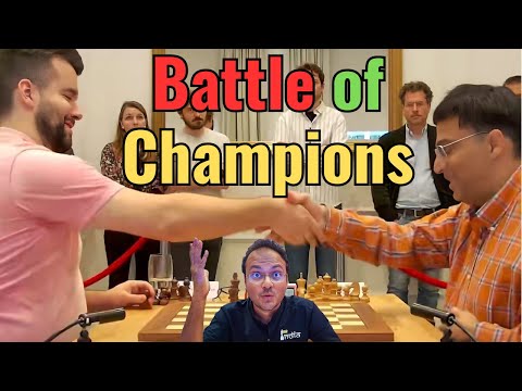 That wonderful smile on resignation | Nepo vs Anand | Levitov Chess 2023