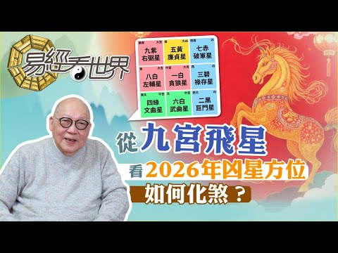 【易經看世界】從九宮飛星看2026年凶星方位：如何化煞？哪方位不宜動土？ | 2026-01-01 #岑逸飛（繁體字幕）