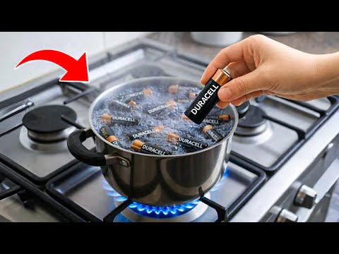 Boil Old AA Batteries! Millions Were Shocked to Learn The Results!