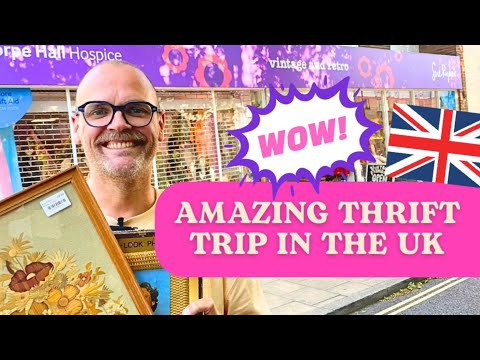 🇬🇧 AMAZING THRIFT TRIP IN THE UK | Peterborough, Cambridgeshire #goodwill #vintage #thrifting